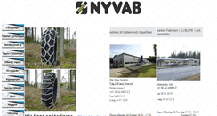 Desktop Screenshot of nyvab.se